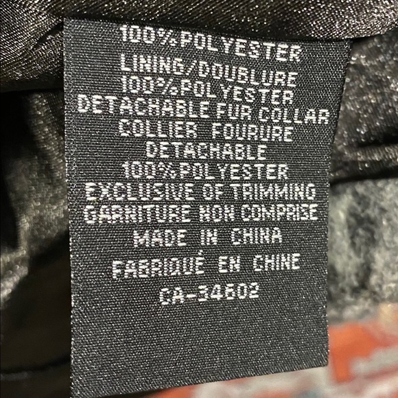 Grey Leopard Print Peacoat - Picture 8 of 8